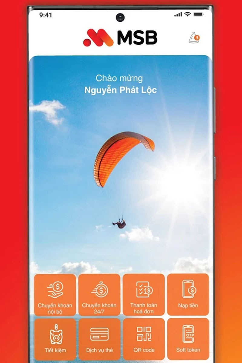  Ứng dụng MSB mBank cho bạn kiểm tra số dư tài khoản 