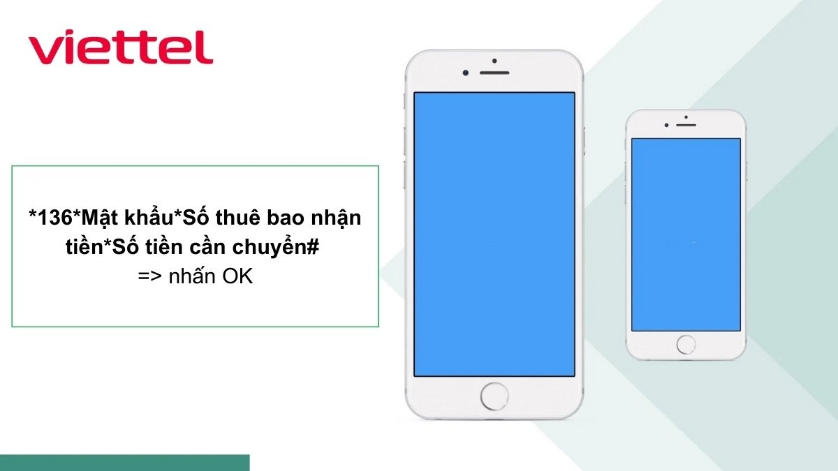 
Chuyển tiền qua mạng Viettel nhanh chóng và dễ dàng
