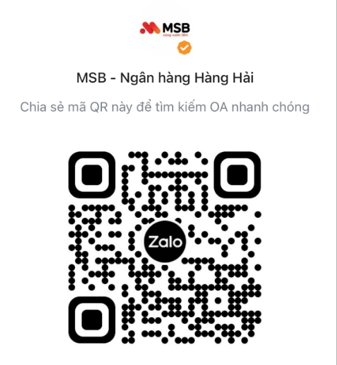 zalo oa msb 5