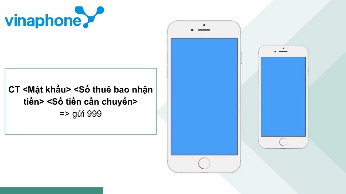 
Sử dụng dịch vụ 2Friends của Vinaphone để chuyển tiền từ sim này sang sim khác
