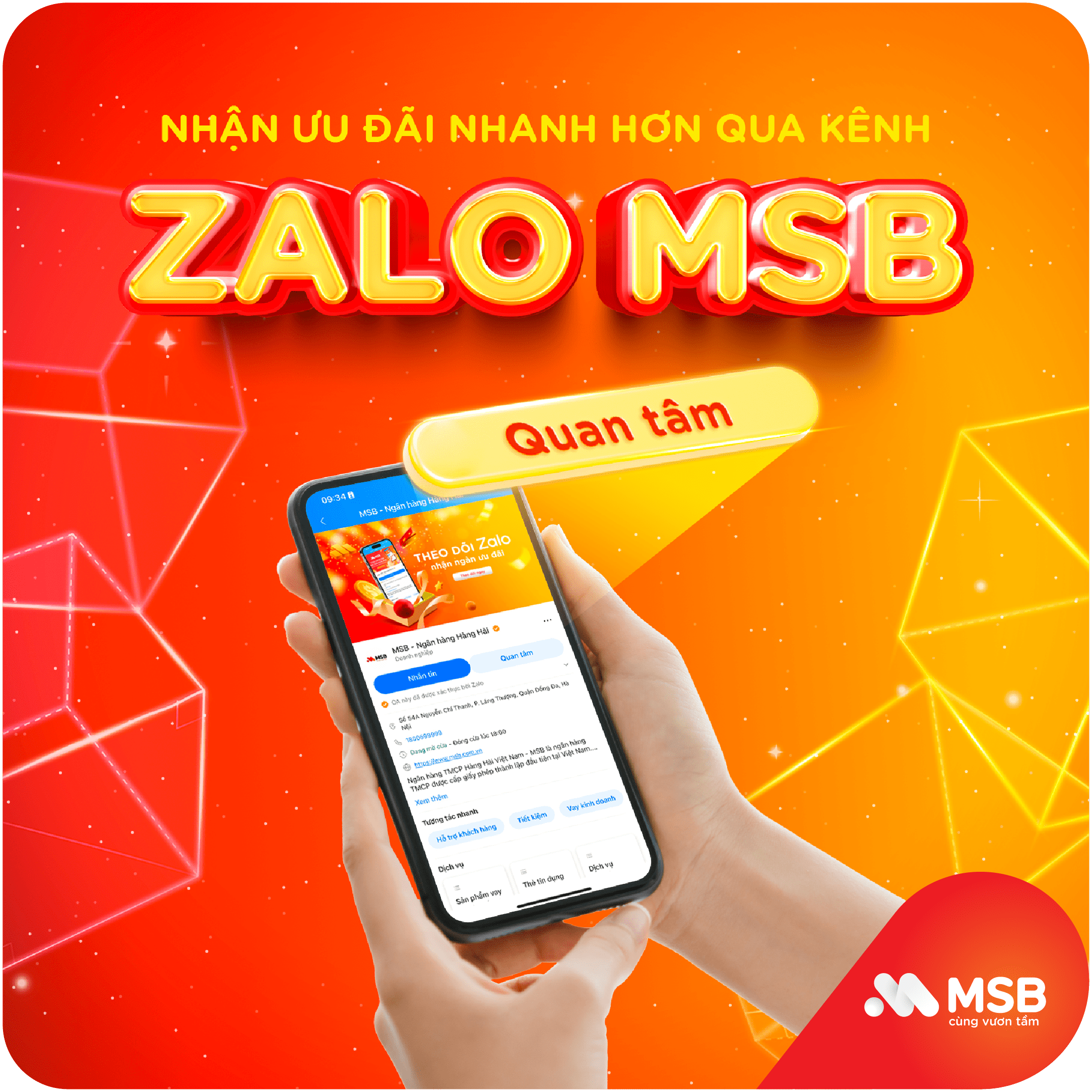 Liên hệ | Phản hồi về những thắc mắc của khách hàng - MSB