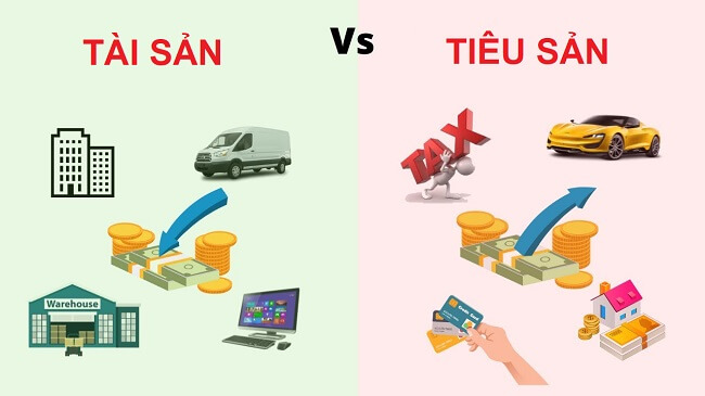  Cách phân biệt tiêu sản và tài sản 