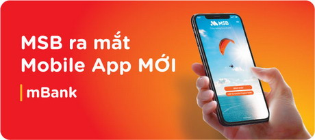 MSB mBank - Ngân hàng số thế hệ mới