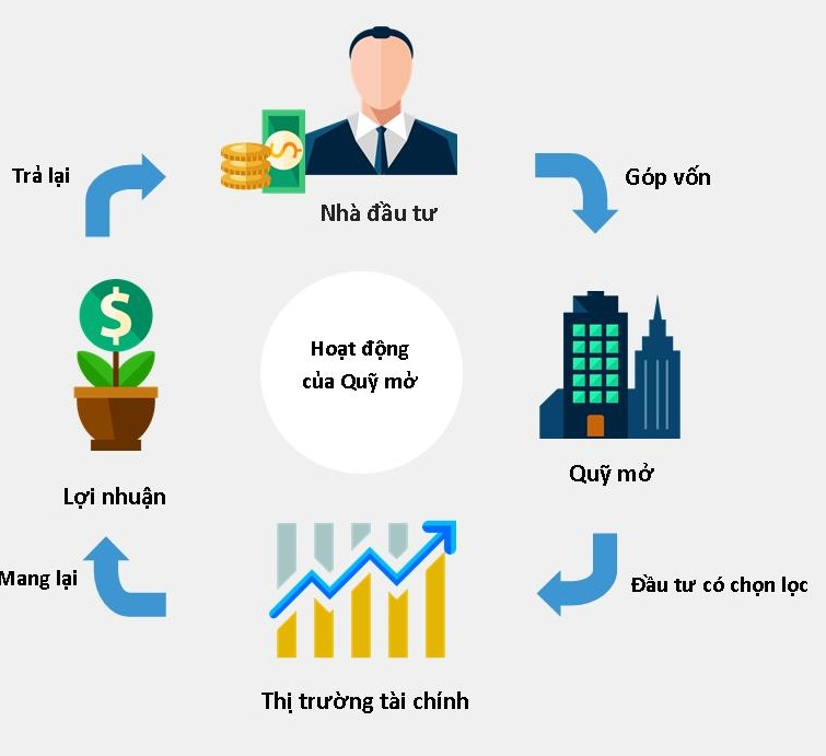  Hoạt động của quỹ mở vận hành như thế nào? 