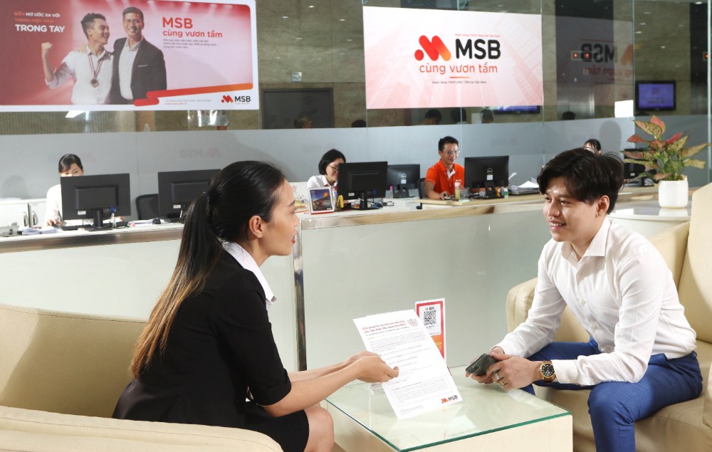 Tư vấn mở thẻ tín dụng MSB cho khách hàng