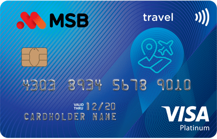 Thẻ MSB Visa Travel