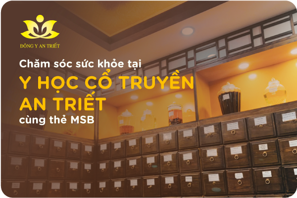 Giảm đến 15% khi thanh toán bằng thẻ MSB tại Phòng khám An Triết