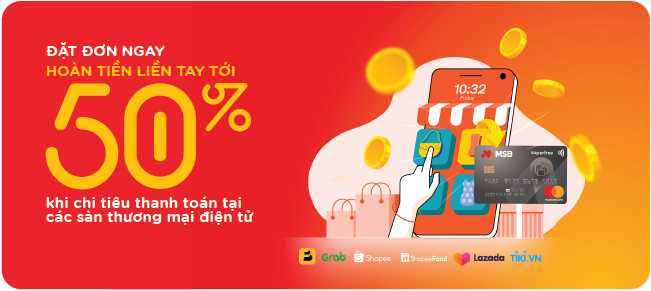 Thanh toán trực tuyến bằng thẻ tín dụng để tận hưởng những ưu đãi hấp dẫn
