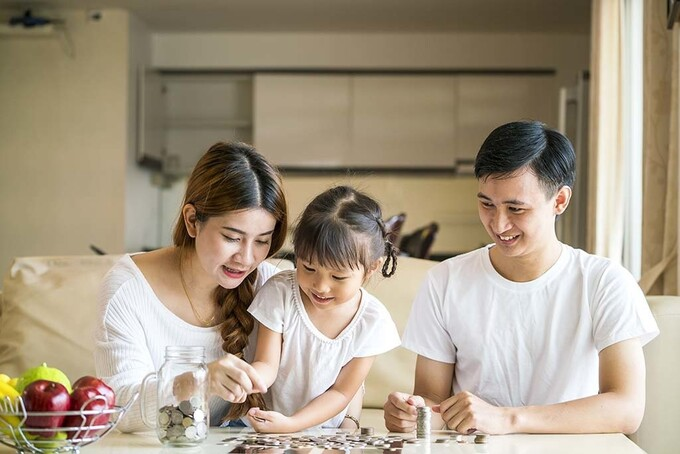  Mở sổ tiết kiệm cho con dưới 18 tuổi 