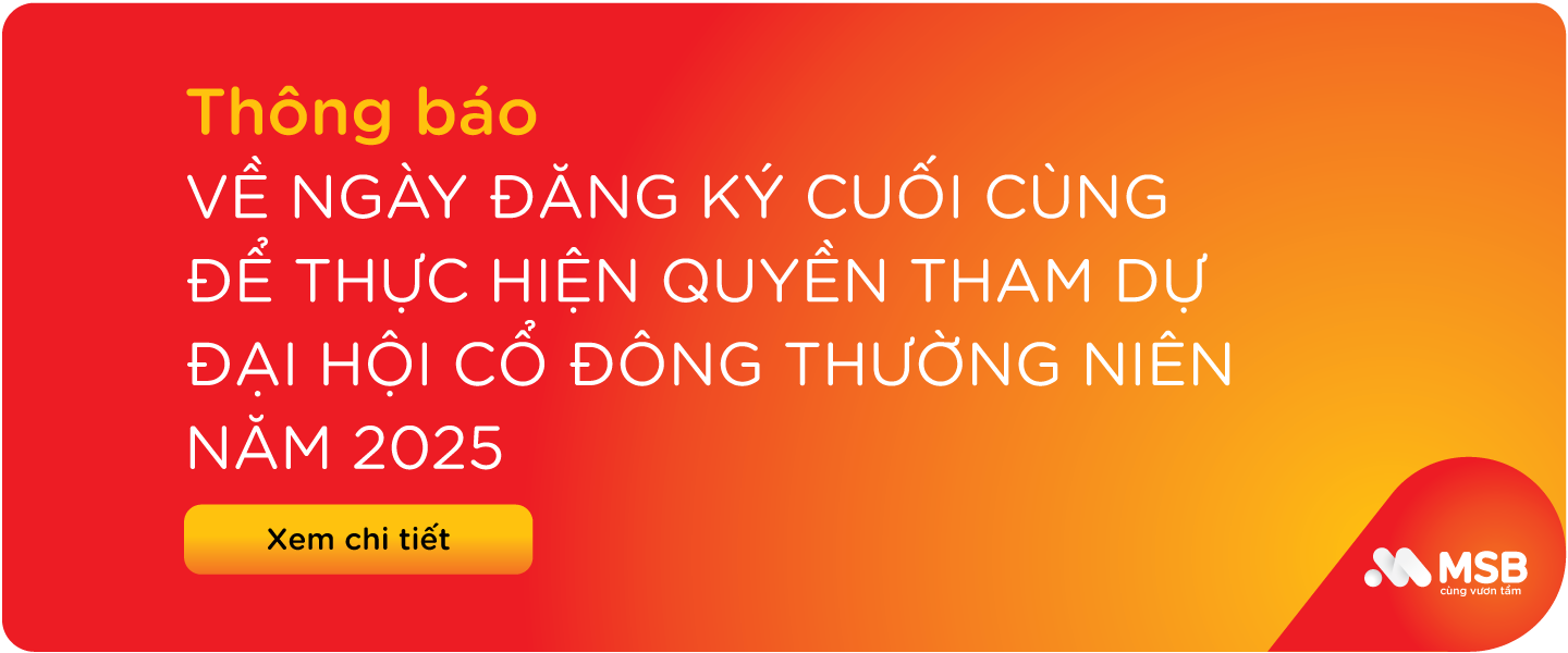 Thông báo đại hội cổ đông