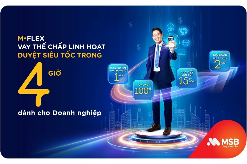  M-Flex sản phẩm vay thế chấp tối ưu cho doanh nghiệp 