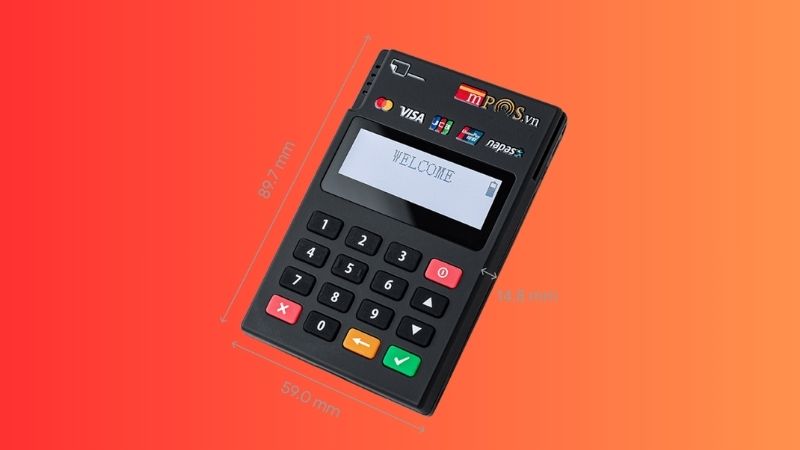  mPOS là gì? mPOS là máy cà thẻ mini có khả năng đọc và xử lý nhiều loại thẻ ATM 